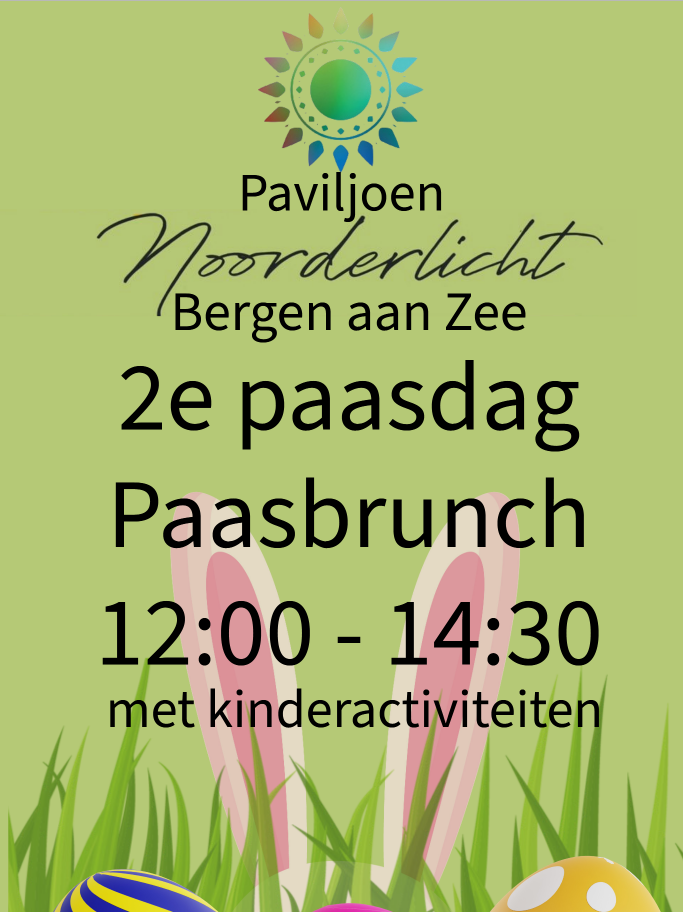 2e paasdag Paasbrunch van 12:00 uur - 14:30 uur